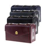 Max PU Storage Box Certified Graduated 15 Coins Display Capsule Collection Red