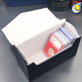 Max PU Storage Box Certified Graduated 15 Coins Display Capsule Collection Red