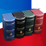Max PU Storage Box Certified Graduated 15 Coins Display Capsule Collection Red