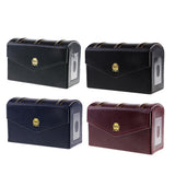 Max PU Storage Box Certified Graduated 15 Coins Display Capsule Collection Red