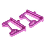 Max Aluminum Wing Mount Upgrade Parts for HSP 94105 94106 94107 1/10 RC Car Purple