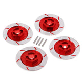 Max Aluminum Brake Disc Drive Hub Parts for Sakura D4 HSP94123 1/10 On-road Red