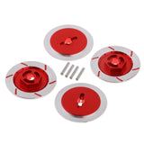 Max Aluminum Brake Disc Drive Hub Parts for Sakura D4 HSP94123 1/10 On-road Red