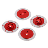 Max Aluminum Brake Disc Drive Hub Parts for Sakura D4 HSP94123 1/10 On-road Red