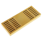 Max Rectangular Cigar Humidor Humidifier Hygrometer Box Cigar Accessory Gold