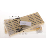 Max Rectangular Cigar Humidor Humidifier Hygrometer Box Cigar Accessory Gold