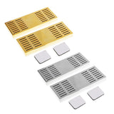 Max Rectangular Cigar Humidor Humidifier Hygrometer Box Cigar Accessory Gold