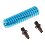 Max Nitro Engine Glow/Fuel/Back Pressure Cooler for 1/8 1/10 Scale RC Car Blue