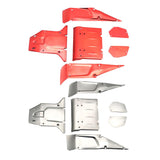 Max 1/12 Scale 4WD RC Truck Spare Parts Body Shell Metal for FY03 JJRC Q39 Red