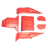 Max 1/12 Scale 4WD RC Truck Spare Parts Body Shell Metal for FY03 JJRC Q39 Red