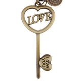 Max Metal Key Chain Ring Keyring Metal Keychains Car Bags Pendant Couples Gifts