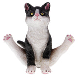Max Resin Animal Ornaments Home Decorations Yoga Pose Sculptures  Cat