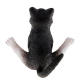 Max Resin Animal Ornaments Home Decorations Yoga Pose Sculptures  Cat