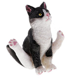 Max Resin Animal Ornaments Home Decorations Yoga Pose Sculptures  Cat