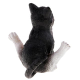 Max Resin Animal Ornaments Home Decorations Yoga Pose Sculptures  Cat