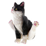 Max Resin Animal Ornaments Home Decorations Yoga Pose Sculptures  Cat