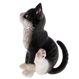 Max Resin Animal Ornaments Home Decorations Yoga Pose Sculptures  Cat
