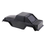 Max 1/10 RC Truck Body Shell with Decal DIY for Wrangler Axial SCX10 D90 Black