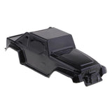 Max 1/10 RC Truck Body Shell with Decal DIY for Wrangler Axial SCX10 D90 Black