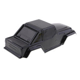 Max 1/10 RC Truck Body Shell with Decal DIY for Wrangler Axial SCX10 D90 Black