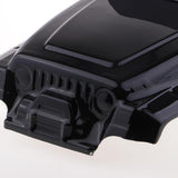 Max 1/10 RC Truck Body Shell with Decal DIY for Wrangler Axial SCX10 D90 Black