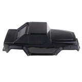 Max 1/10 RC Truck Body Shell with Decal DIY for Wrangler Axial SCX10 D90 Black