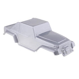 Max 1/10 RC Truck Body Shell with Decal DIY for Wrangler Axial SCX10 D90 Silver