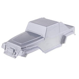 Max 1/10 RC Truck Body Shell with Decal DIY for Wrangler Axial SCX10 D90 Silver