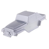 Max 1/10 RC Truck Body Shell with Decal DIY for Wrangler Axial SCX10 D90 Silver