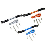 Max Aluminum Servo Horns & Rod Ends Steering Arm for TRX4 1/10 RC Car   Blue