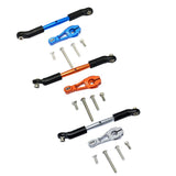 Max Aluminum Servo Horns & Rod Ends Steering Arm for TRX4 1/10 RC Car   Blue