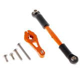 Max Aluminum Servo Horns & Rod Ends Steering Arm for TRX4 1/10 RC Car   Orange
