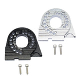 Max Aluminum Alloy Motor Mount Plate with Heat Sink Fins for Traxxas TRX4 Silver