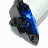 Max Aluminum Alloy Motor Mount Plate with Heat Sink Fins for Traxxas TRX4 Silver