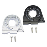 Max Aluminum Alloy Motor Mount Plate with Heat Sink Fins for Traxxas TRX4 Silver