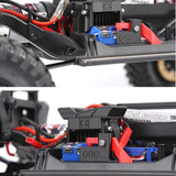 Max Cooling Bracket Fan Heat Radiation Hood For TRAXXAS 1/10 Trx-4 Trx4 RC Car