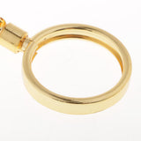 Max 27mm Coin Holder Keychain Round Golden Plastic