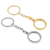 Max Coin keyring Pendant Keychain Commemorative Bitcoin Key Ring 25mm Golden