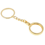 Max Coin keyring Pendant Keychain Commemorative Bitcoin Key Ring 25mm Golden