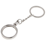 Max Coin keyring Pendant Keychain Commemorative Bitcoin Key Ring 25mm Silver