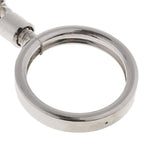 Max Coin keyring Pendant Keychain Commemorative Bitcoin Key Ring 25mm Silver
