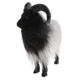 Max Simulation Goat Sheep Figurines Animal Plush Toy Home Ornaments Decoration