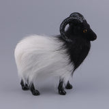 Max Simulation Goat Sheep Figurines Animal Plush Toy Home Ornaments Decoration