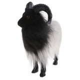 Max Simulation Goat Sheep Figurines Animal Plush Toy Home Ornaments Decoration