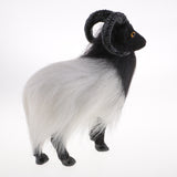 Max Simulation Goat Sheep Figurines Animal Plush Toy Home Ornaments Decoration