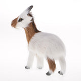 Max Simulation Furry Little Goat Model Figure Handicraft Home Office Decor B