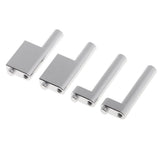 Max 2x Aluminium Radio Tray Post 02047 02046 for 1:10 RC Auto HSP 102003  Silver