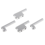 Max 2x Aluminium Radio Tray Post 02047 02046 for 1:10 RC Auto HSP 102003  Silver