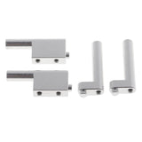 Max 2x Aluminium Radio Tray Post 02047 02046 for 1:10 RC Auto HSP 102003  Silver