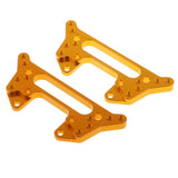 Max 1/10 RC Car 102023 122023 Rear Shock Absorber Tower 2x for HSP 94122 Gold